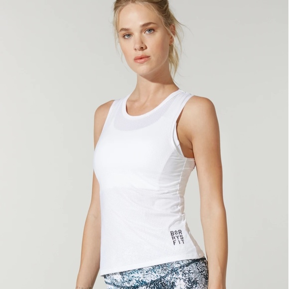 Barry's Bootcamp FIT INTERVAL TANK WHITE - Picture 1 of 5
